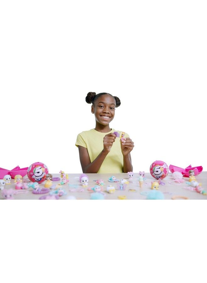 5 Surprise Pink Mystery Capsule Collectible Toy (Wave 2) Pack) By Zuru Multicolor (7708) - Image 5