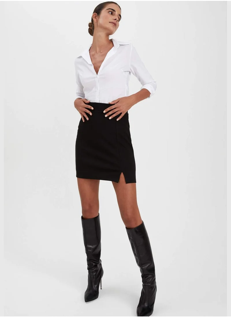 DeFacto A Cut Mini Skirt