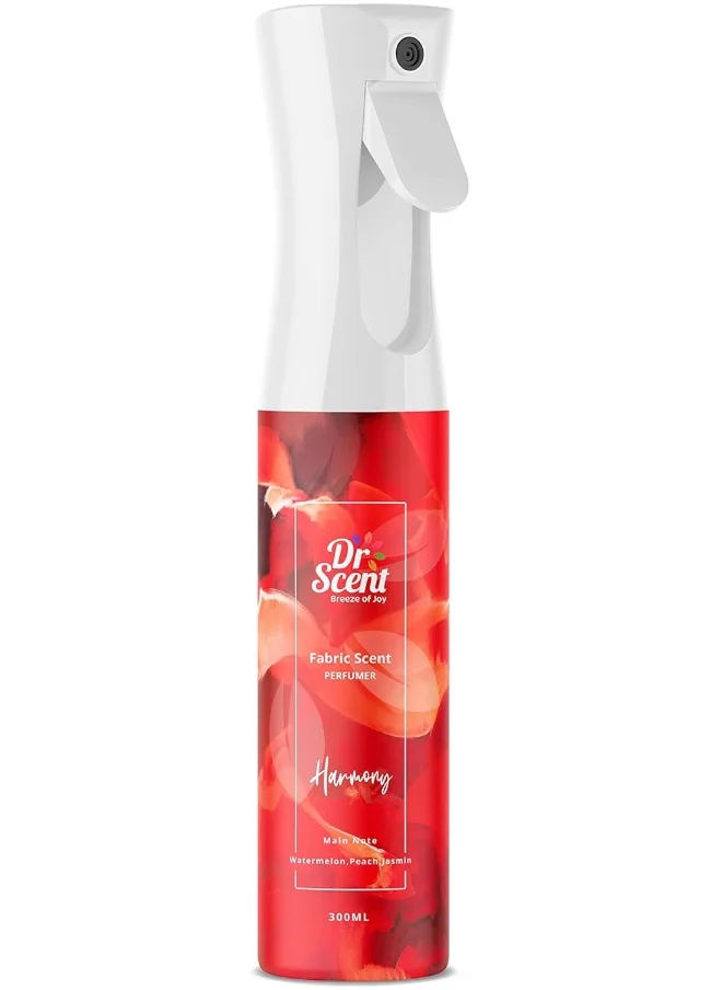 Dr Scent Dr Scent Breeze of Joy Fabric Spray Harmony with Fruity Notes Fresh Watermelon, Peach and Ending with sweet Notes Jasmine (300ml)