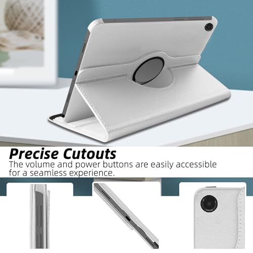 TGK 360 Rotatable Flip Cover for Samsung Galaxy Tab A11+ Plus 11 Inch 2025 Case/Galaxy Tab A9 Plus 2023 (White) - Image 3