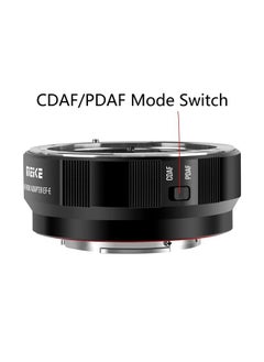 Meike MK-EFTE-B Auto-Focus Mount Adapter for Canon EF/EF-S Lenses to Sony E Mount Cameras A7SII A7 A6000 A6500 A7SIII A9, etc  - Image 3