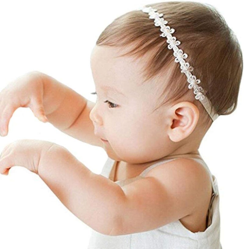 RQJ Christening Headband for Toddlers - Image 3