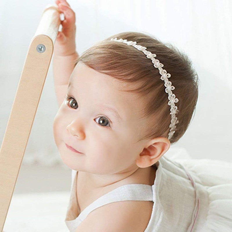 RQJ Christening Headband for Toddlers - Image 2