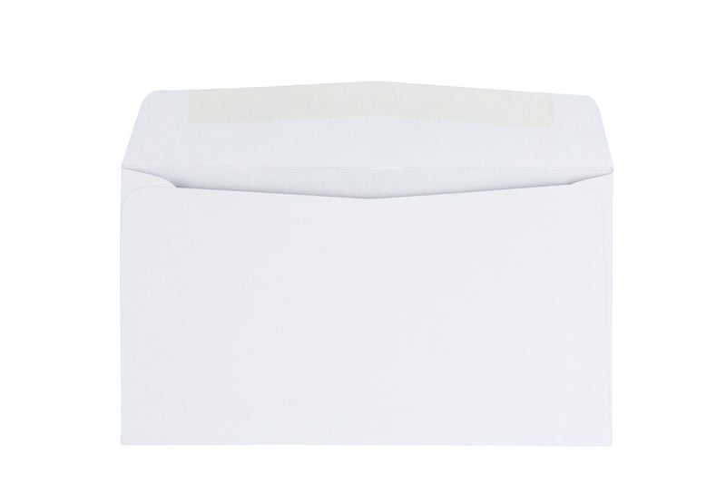Quality Park #6-3/4 Business Envelopes with a Gummed Flap for Standard Remittance Business Mailing, 24 lb White Wove, 5-3/8 x 6-1/2, 500 per Box (90070) - Image 2