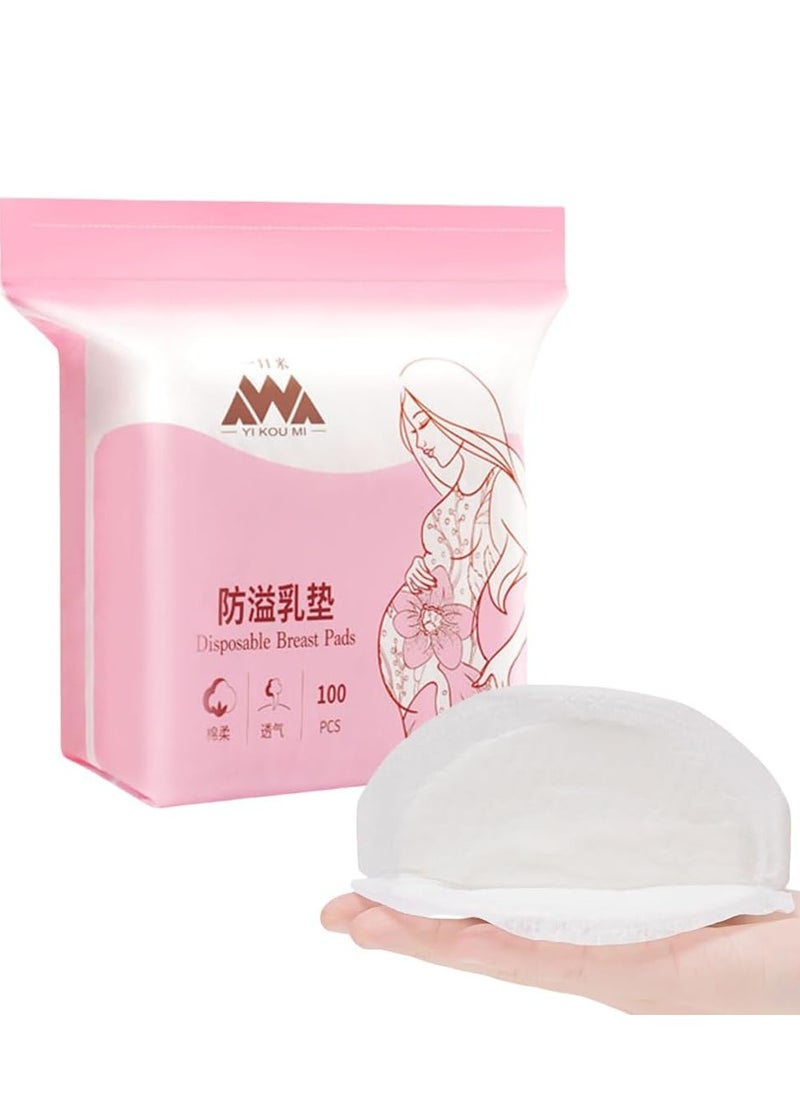 DMG TECH 100pcs Disposable Soft Nursing Pads Breast Pads  - Image 1