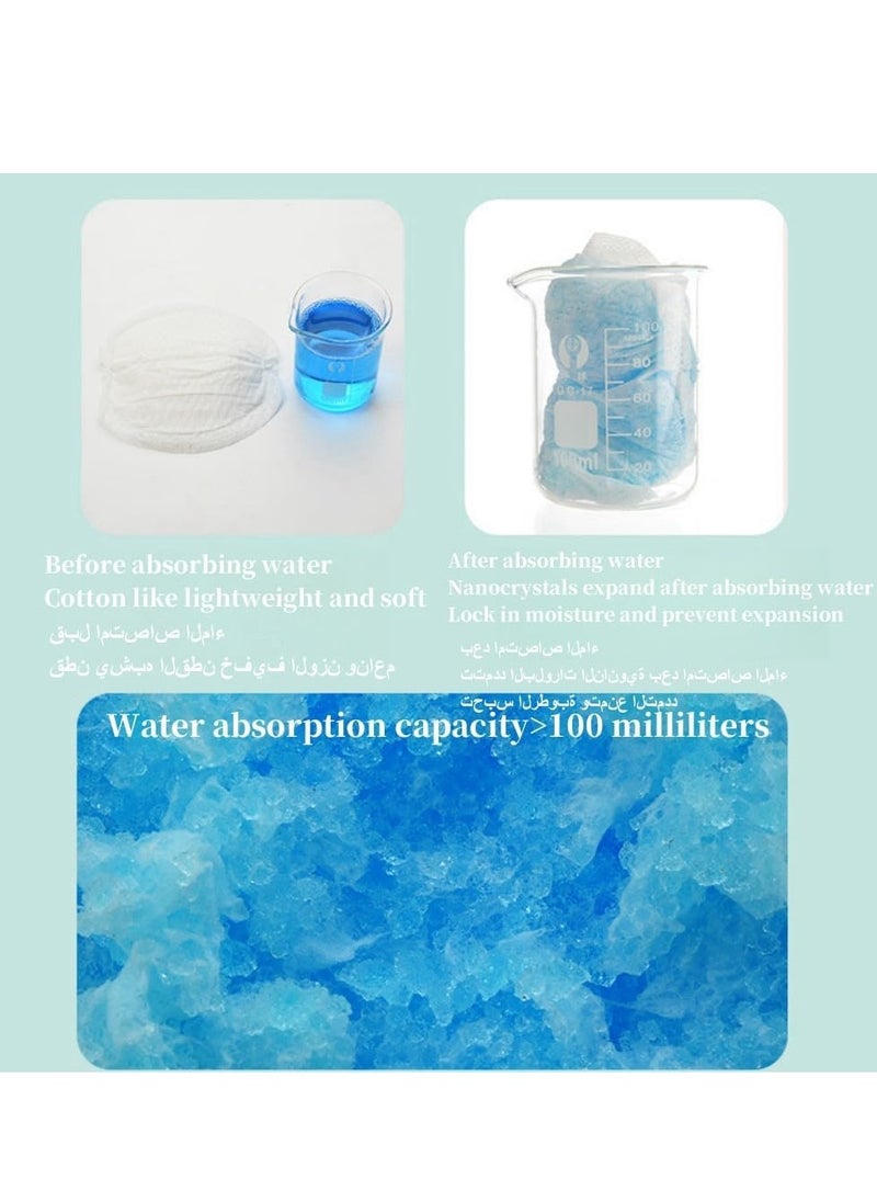 DMG TECH 100pcs Disposable Soft Nursing Pads Breast Pads  - Image 5