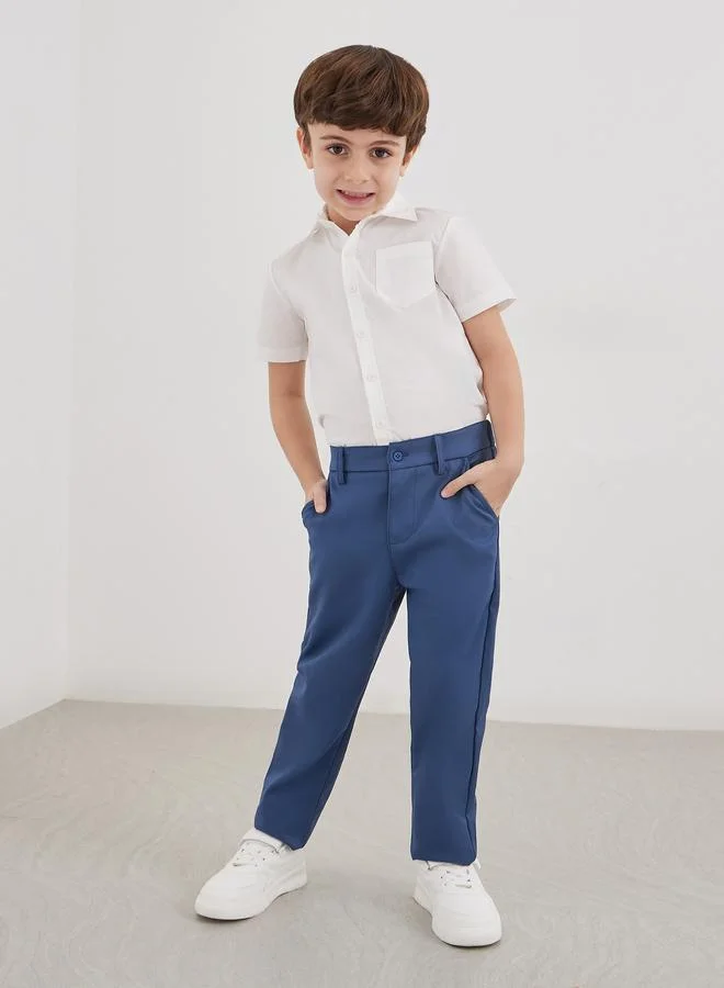 ستايلي Styli Toddler Boys school uniform pants