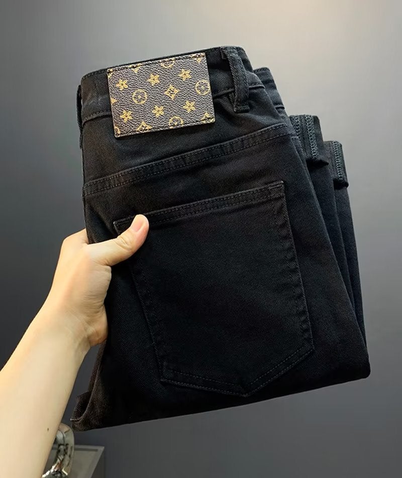 Unisex Casual Daily Denim Jeans - Image 1