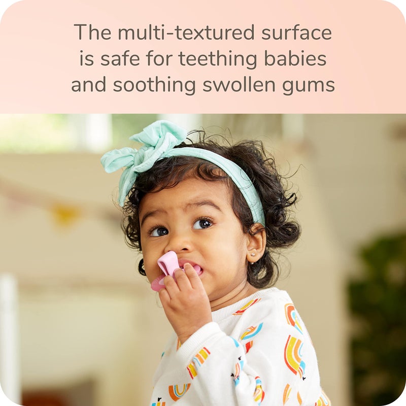 NUK لهاية NUK Comfy Duet 100% سيليكون 2 في 1 خالية من BPA - Image 3