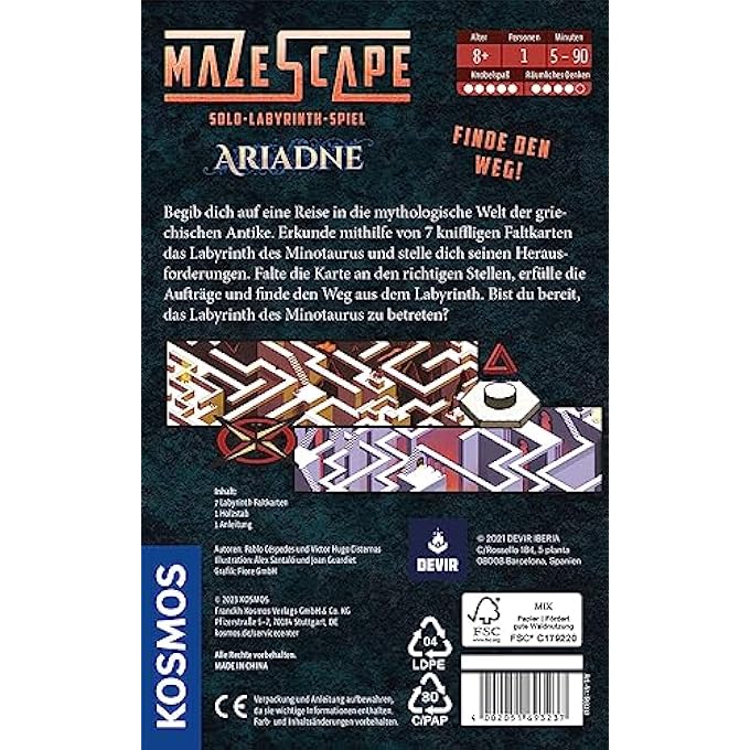 Kosmos Mazescape Ariadne Spiel - Image 2