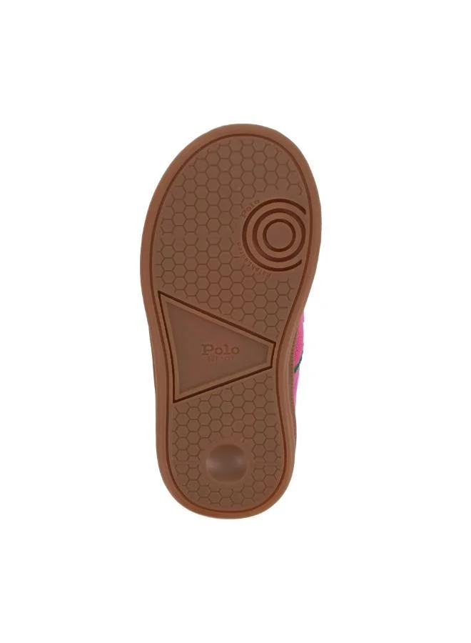 POLO RALPH LAUREN Kids Heritage Court III T-Toe Ez Sneakers