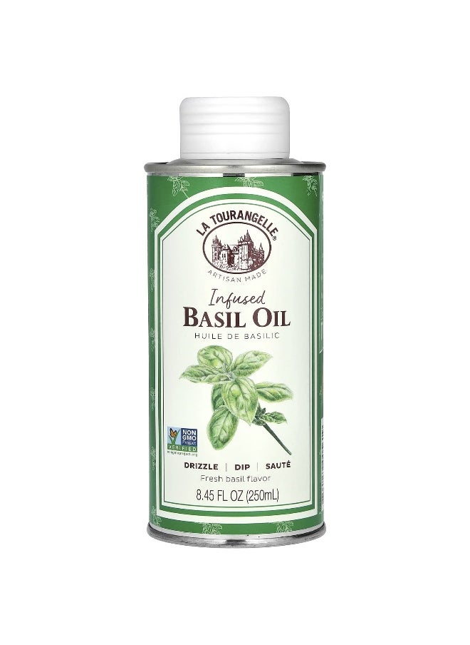 La Tourangelle La Tourangelle, Infused Basil Oil, 8.45 fl oz (250 ml)  - Image 1