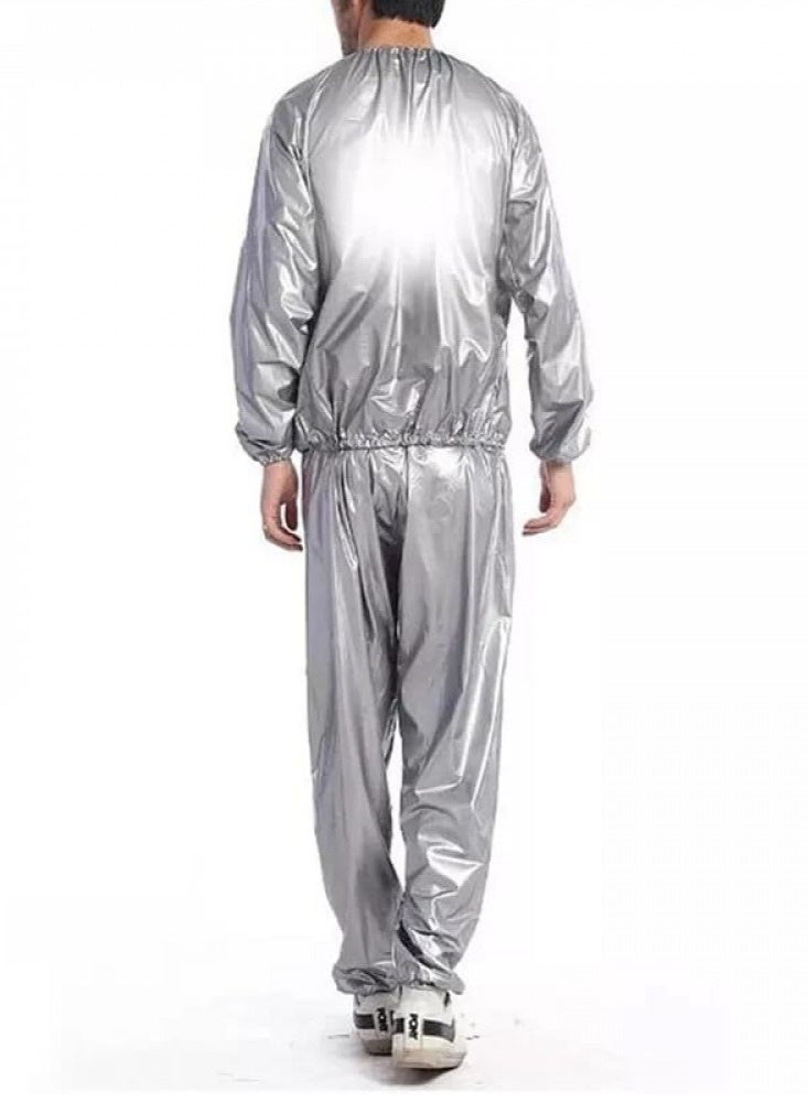 Slimming Sauna Suit for Unisex Free Size - Image 5