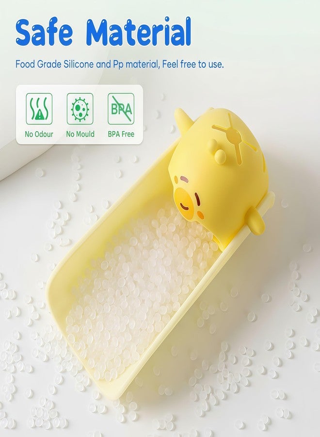 Yooreps 2 Pack Faucet Extender for Toddlers, Silicone Faucet Extender, Easy Install Sink Spout Extender for Kids Hand Washing Fits Standard and Gooseneck Faucet (Yellow & Green) - Image 5