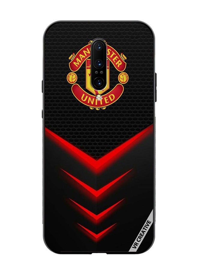 VR CREATIVE Protective Case Cover For OnePlus 7 Pro Man United Design Multicolour - Image 1