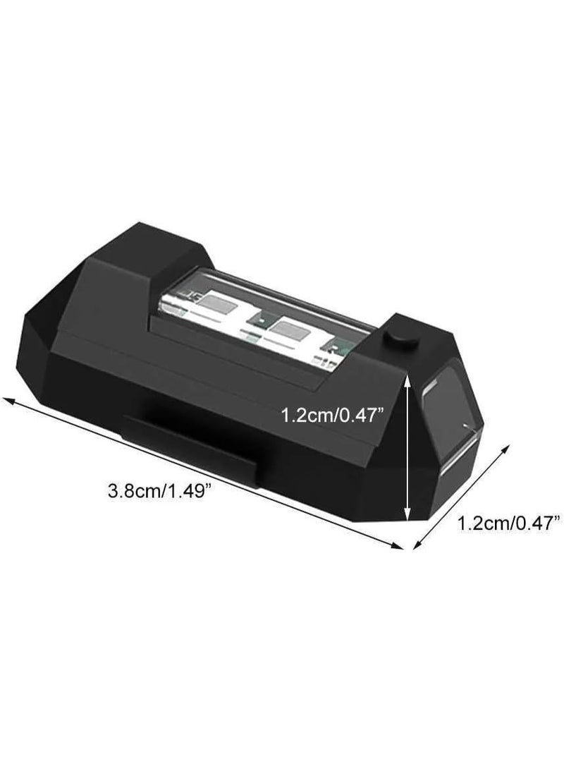 مصباح تحذير LED للدراجة النارية، 7 ألوان، 22 وضعًا، مصباح أمان عالمي مقاوم للماء مع سهولة التركيب - Image 3