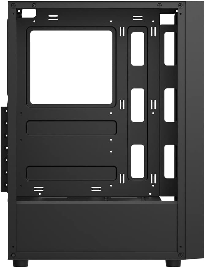 Darkflash A290 كيس كمبيوتر + 3 مراوح (أسود) - Image 3
