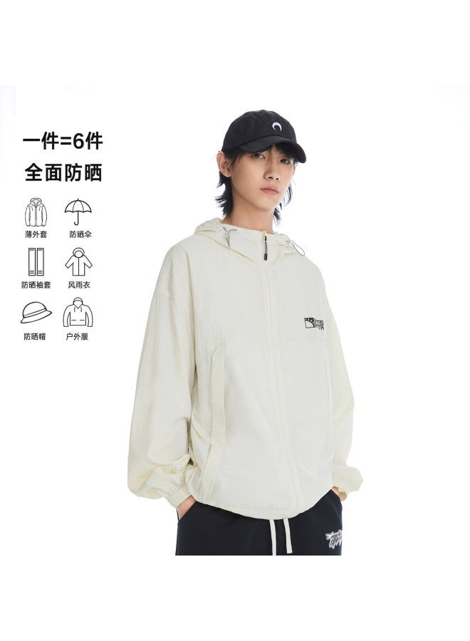 EPTISON unisex Sun Protection Jacket For Men & Women, Summer Casual Urban Light Outdoor Wear - Image 3