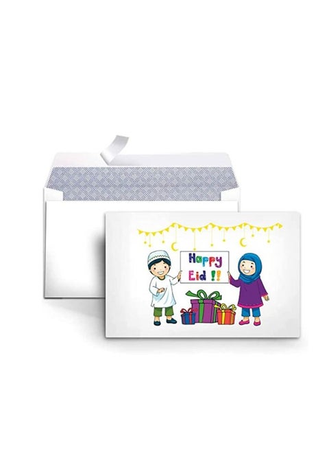 Eid Mubarak Money Envelopes for gifting kids Design 2