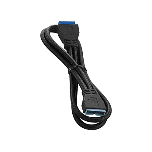 CableMod ModFlex Sleeved Internal USB 3.0 (Black, 50cm) - Image 5