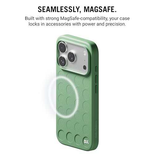DailyObjects iPhone 17 Pro Stack Signature Magnetic Case Cover | Compatible with Magsafe | Camera & Body Protection | Shock/Scratch Proof| Dual Hybrid Protection | Wireless Charging - Mint Green - Image 2