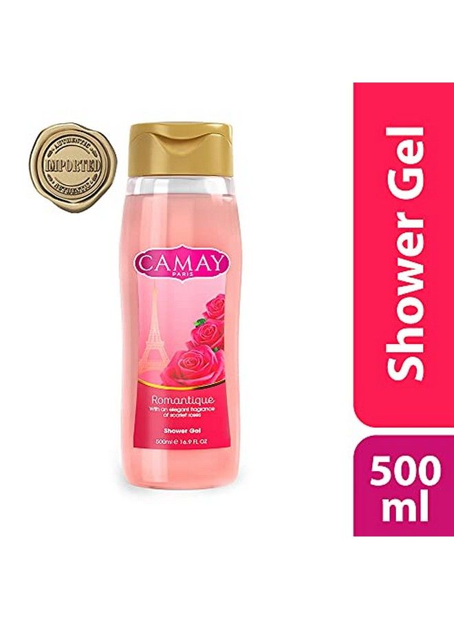 Camay Paris Romantique Shower Gel Red 500 Ml - Image 3