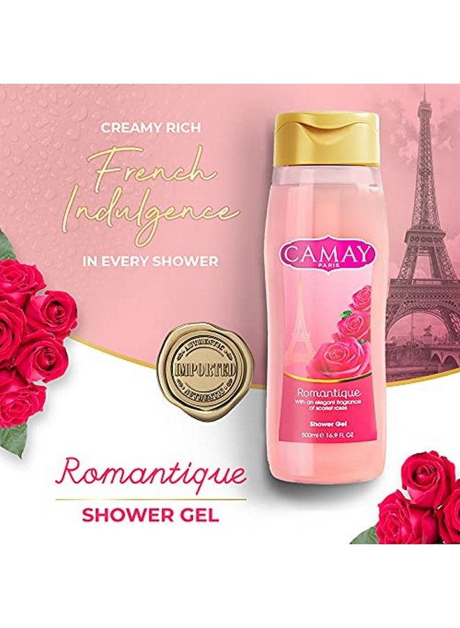 Camay Paris Romantique Shower Gel Red 500 Ml - Image 5