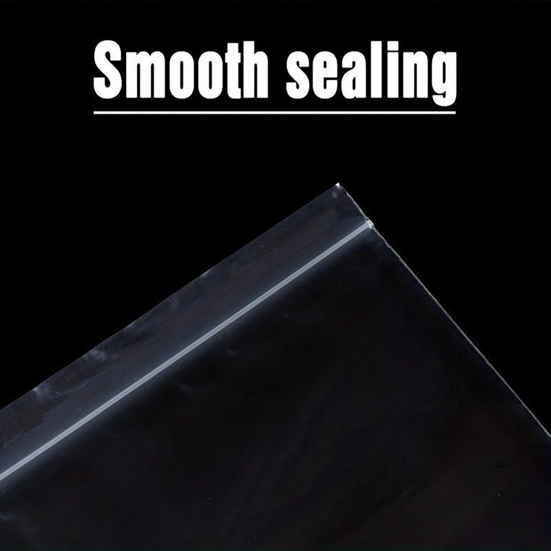 200 Large Plastic Reusable Gift Bags 200pcs 3.15x4.72 Inch Double Layer 0.062mm - Image 3