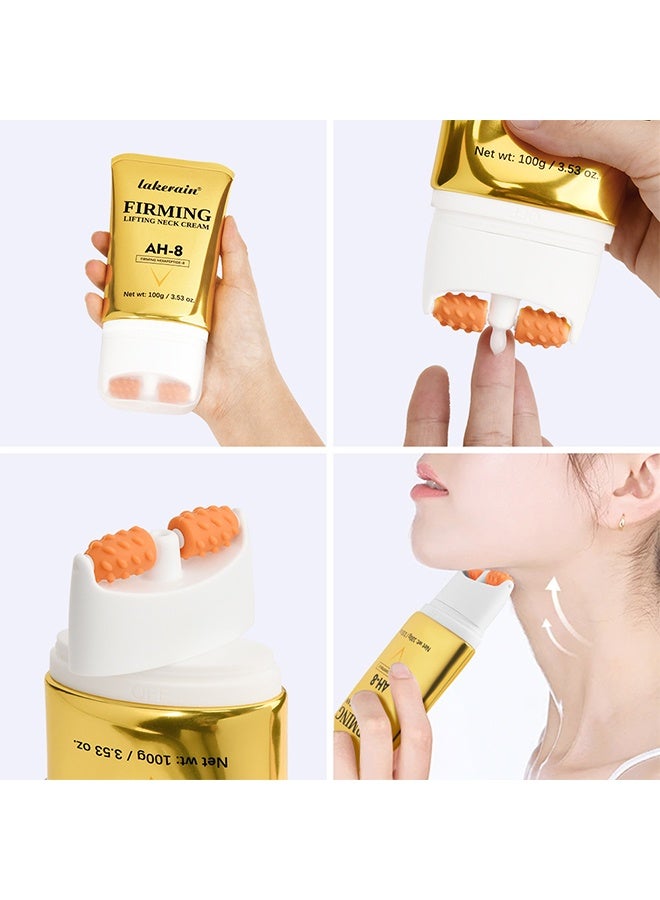 lakerain AH-8 Firming Lifting Neck Cream ，for Crepey Skin Body Care - Neck Firming Cream Contains Hexapeptide, Moisturizing, Tightening Lotions Cosmetic Skin Care & Repair 100g - Image 2