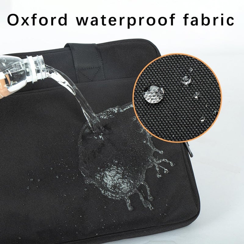 Professional Laptop Bag for 17.3-18.2 Inch Laptops - Black, Waterproof and Shock-Absorbing - Image 4