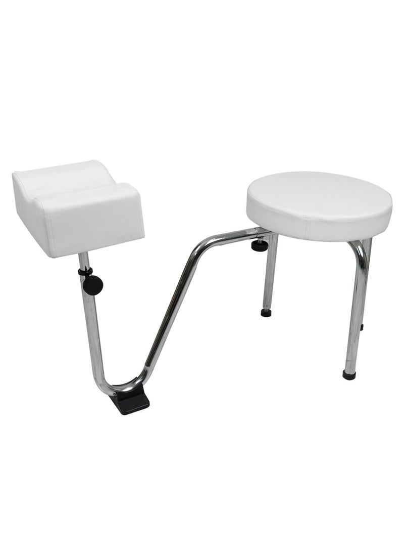 Meishida Adjustable Pedicure Stool Portable Footrest Nail Station - Image 1
