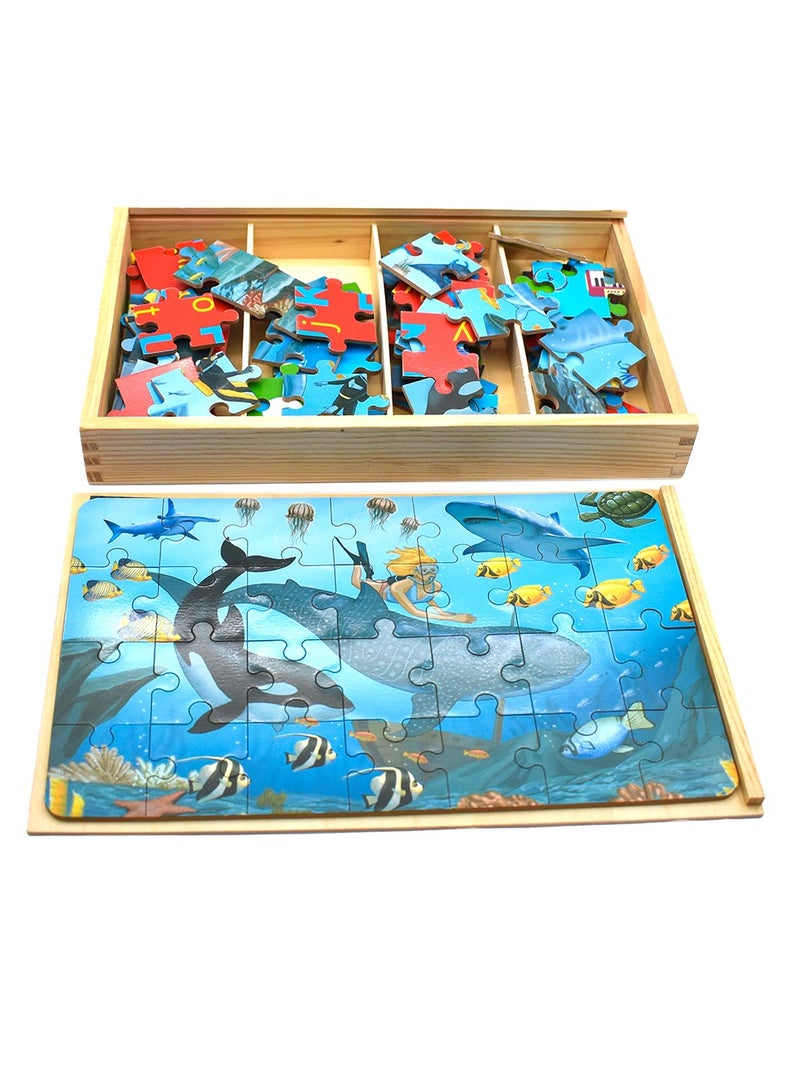 كسيسوي لغز خشبي 28 قطعة - Image 4