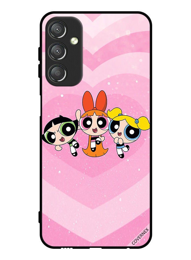 Covernex Protective Case Cover For Samsung Galaxy A24 4G Power Girls Cartoon - Image 1