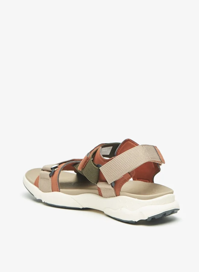 Le Confort Men Textured Floaters with Hook and Loop Closure
