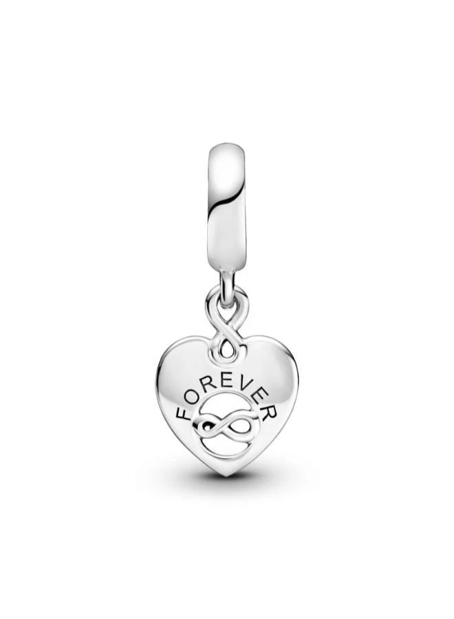 PANDORA Friends Forever Heart Dangle Charm
