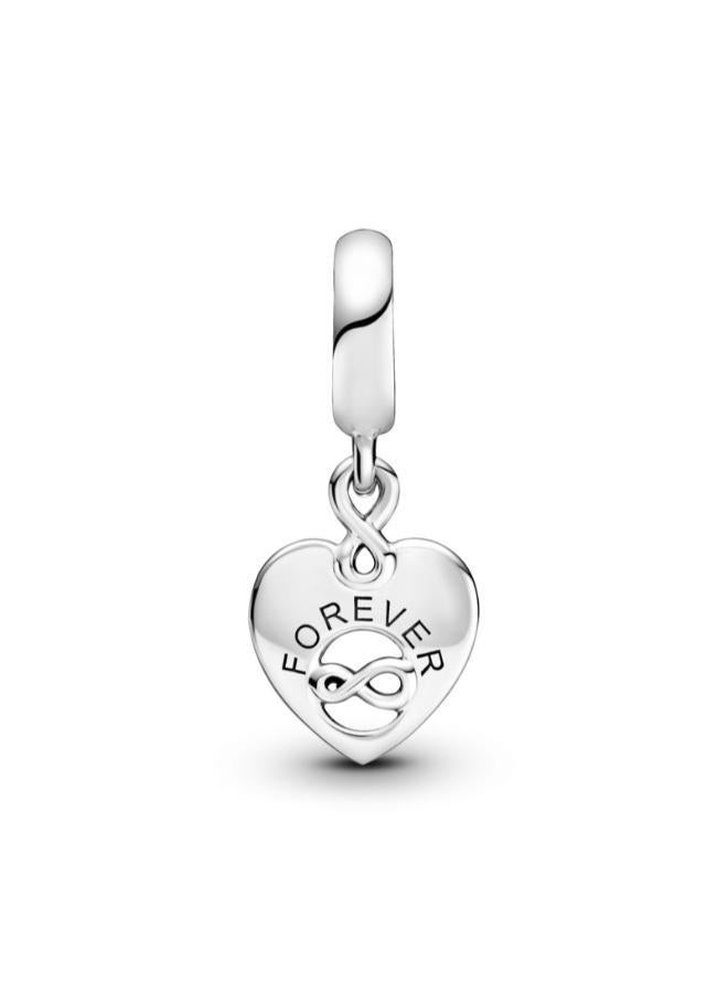PANDORA Friends Forever Heart Dangle Charm - Image 2