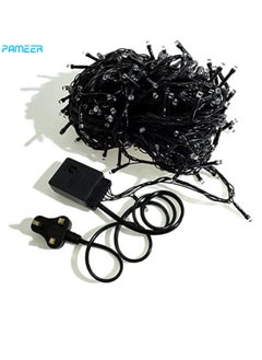 PAMEER Cool White 70ft 258 LEDs String Lights Black Wire Plug-in LEDs String for Home Decorative LED Strip for Christmas Xmas Tree EID Ramadan Diwali and Wedding Parties Decoration Box Button Control 8 Modes  - Image 2