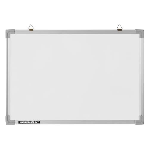 Aurum display® Classic Light Weight Aluminium Non-Magnetic Whiteboard (1 x 1.5 Feet) for Office, Home & School (Pack of 1) - Image 3