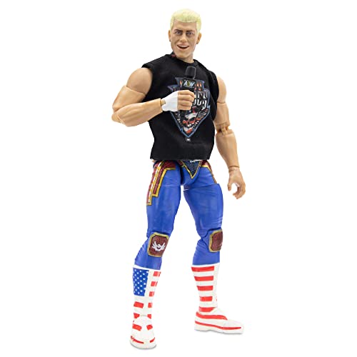 Aew All Elite Wrestling AEW Cody Rhodes UNRIVALED Supreme- 6-Inch Cody Rhodes Figure with Accessories - Image 4