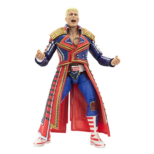 Aew All Elite Wrestling AEW Cody Rhodes UNRIVALED Supreme- 6-Inch Cody Rhodes Figure with Accessories - Image 1