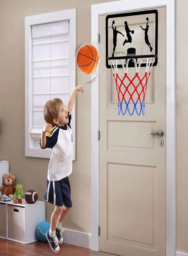 DESCTIDY كرة سلة مطاطية من ديسكتيدي للتدريب الداخلي والخارجي، مقاس 5 - برتقالي - Image 4