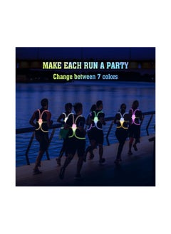 Generic LED Reflective Running Vest with Front Light - High Visibility, Lightweight, Anti-Slip Safety Gear for Outdoor Sports. Rechargeable Light, Available in Multiple Colors for Any Outfit.  - Image 4