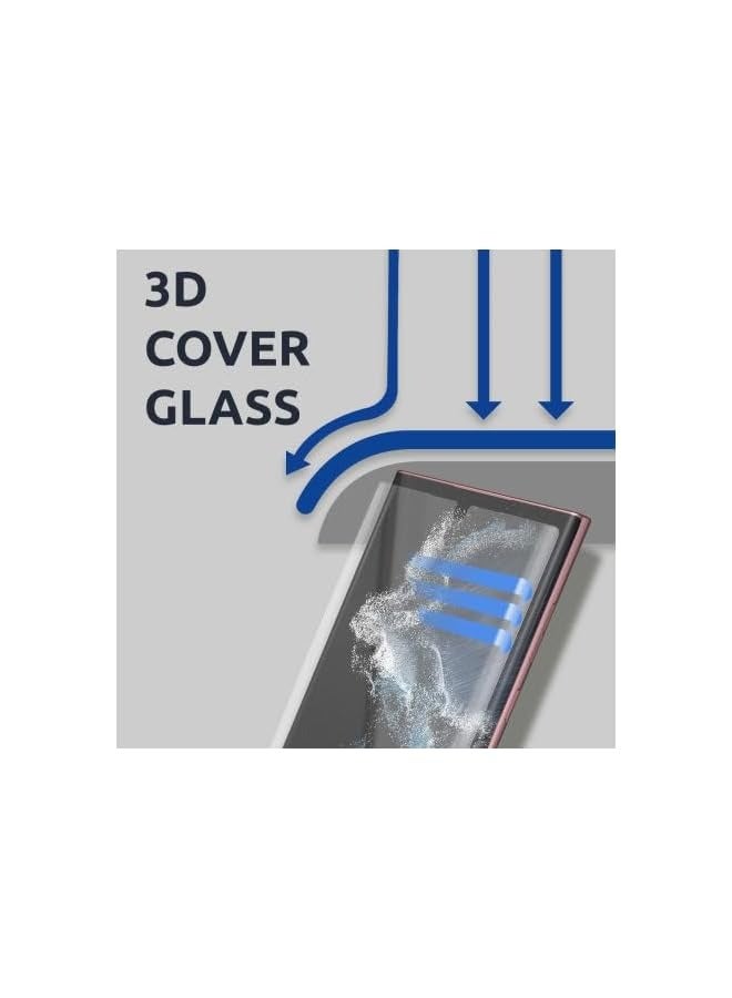 PROMASS Galaxy S22 Ultra 5G Screen Protector, UV Tempered Glass Full Cover the Screen, 9H Hardness, Anti-Scratch, Anti-Fingerprint Screen Protector for Galaxy S22 Ultra 5G Clear - Image 5