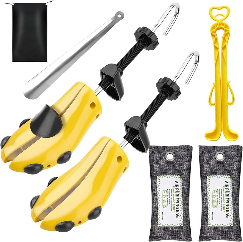 Miserwe Shoe Stretcher with Carrying Bag Professional Adjustable Shoe Stretcher for Men and Women - Image 1