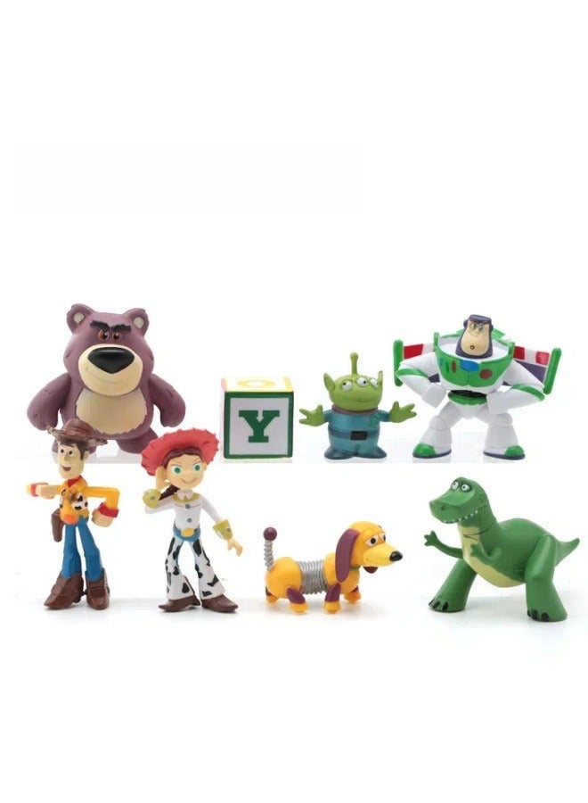 عام لعبة قصة وودي تريس الطنين سنة ضوئية نموذج سطح المكتب الديكور نموذج لعبة حفلة عيد ميلاد مجموعة الديكور هدية للعائلة والأصدقاء - Image 1