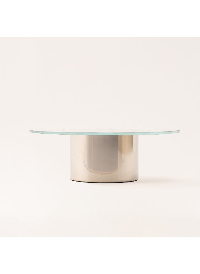 La Mesa Oulfa gold & silver glass cake stand 72*40*39 cm  - Image 3