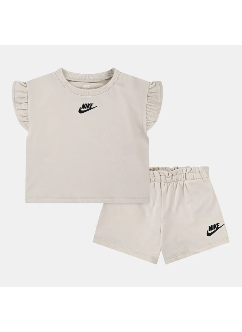 Nike Kids' French Terry T-Shirt and Shorts Set