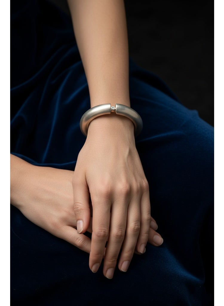 فلافي سوار أساور معدني مطلي أنيق - Image 1