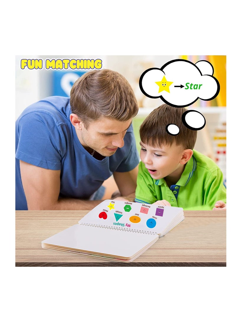 Children's Busy Book Velcro Stickers Repeatedly Sticker Books for  Toddlers Early Childhood Education