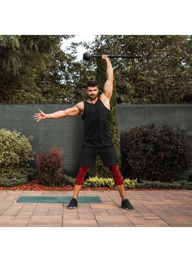 POWER GUIDANCE Steel Mace Macebell Cast Iron Training Full Body Workout, Shoulder, Core Strength, Muscles, Joints (10lb) - Image 5